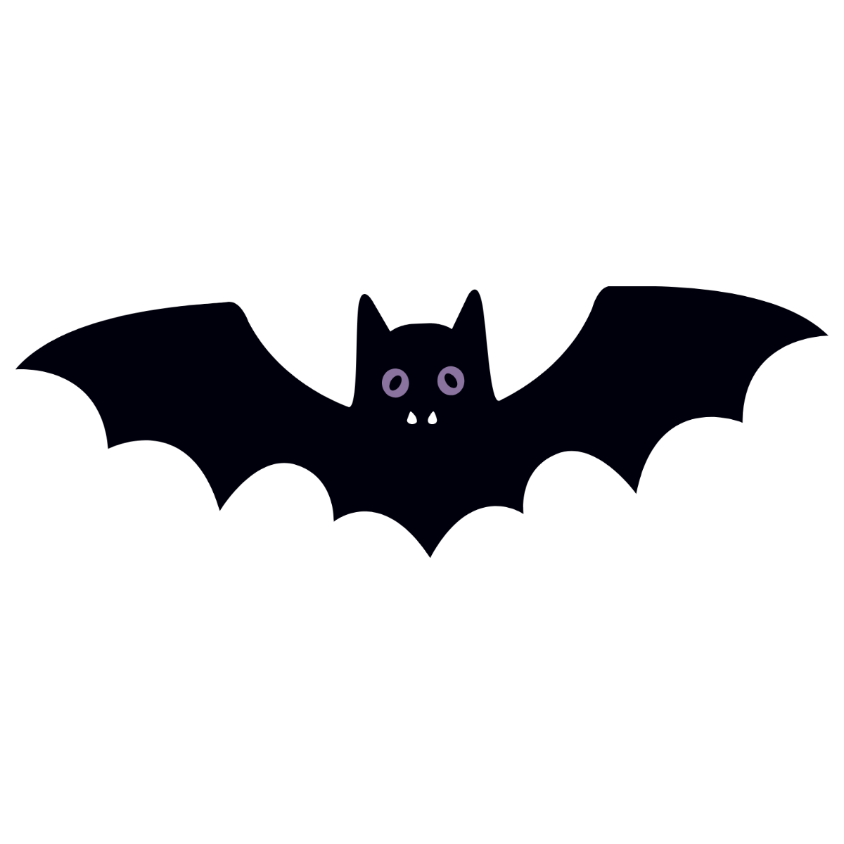 Free Simple Bat Clipart Template - Edit Online & Download