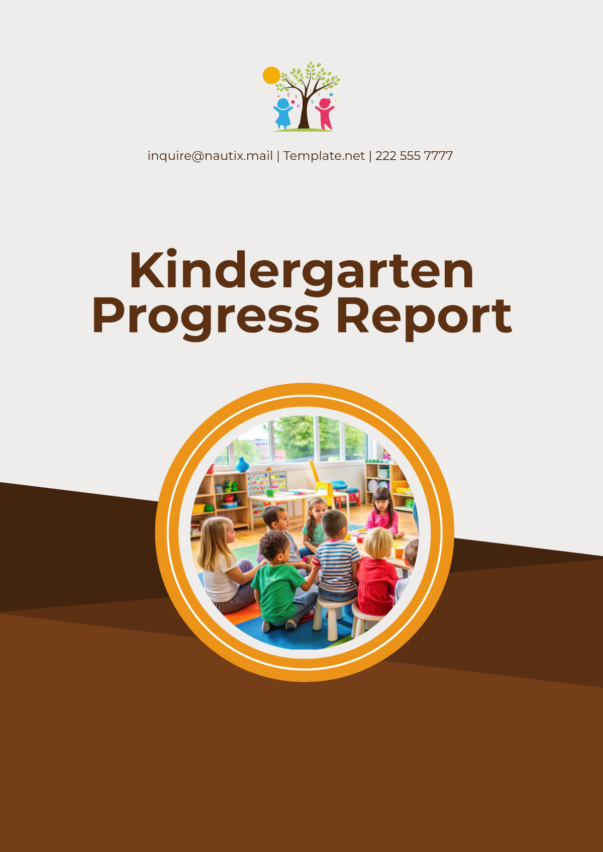 Kindergarten Progress Report Outline Template - Edit Online & Download