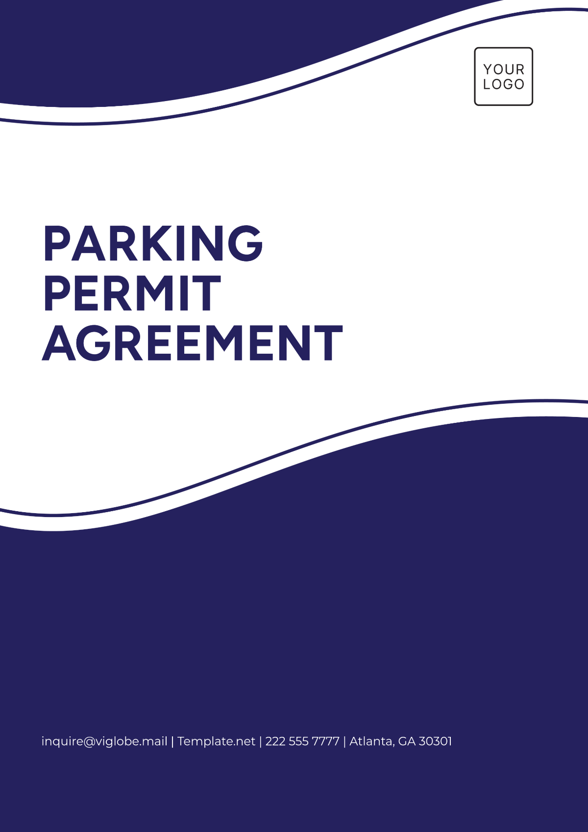 Parking Permit Agreement Template - Edit Online & Download