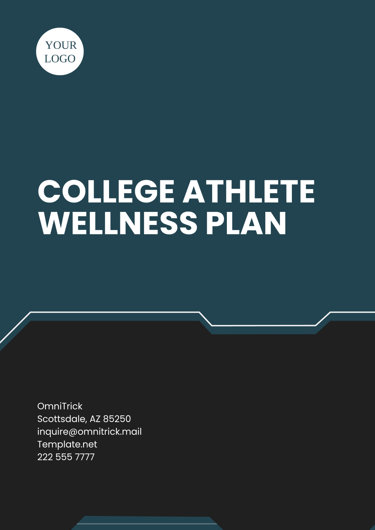 College Athlete Wellness Plan Template - Edit Online & Download