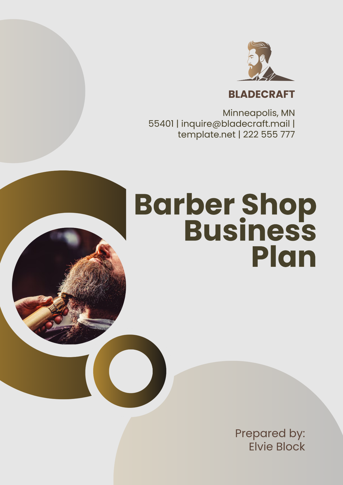 Free Barber Shop Business Plan Template - Edit Online & Download ...