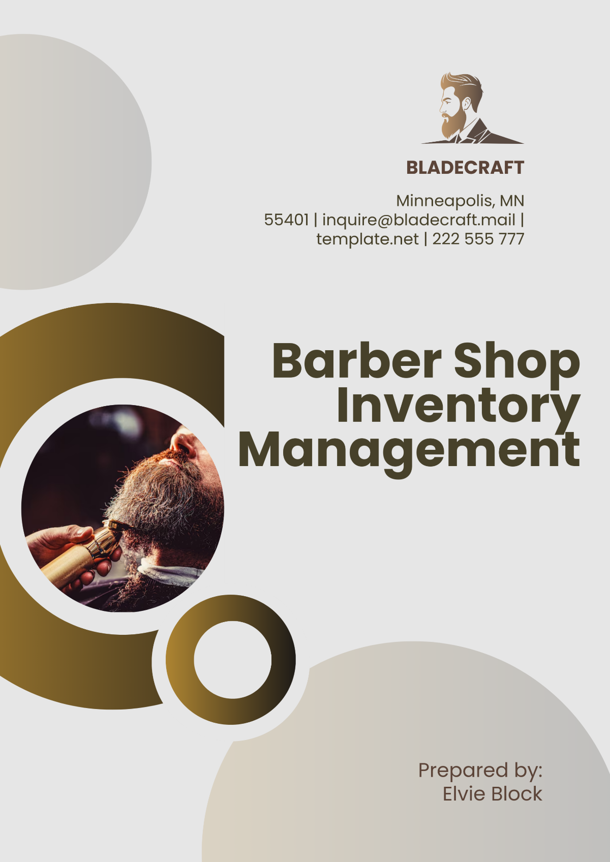 Barber Shop Inventory Management Template - Edit Online & Download