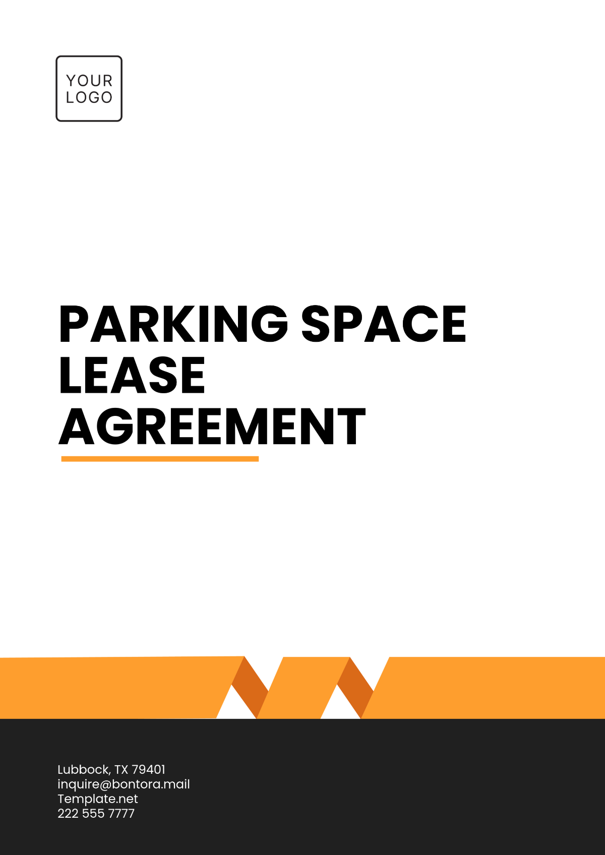 Parking Space Lease Agreement Template - Edit Online & Download