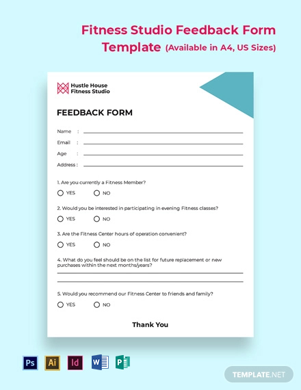Free Feedback Templates, 78+ Download in Word, Pages, PSD, Publisher ...