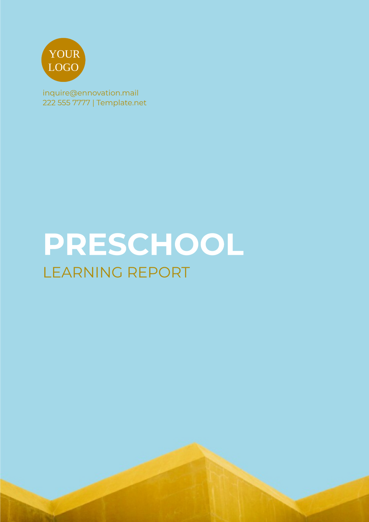 Preschool Learning Report Template - Edit Online & Download