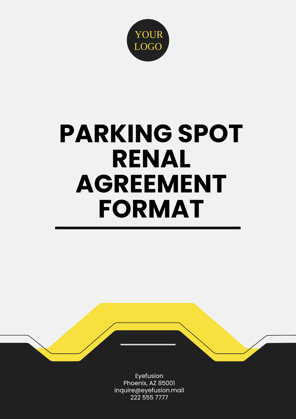 Parking Spot Rental Agreement Format Template