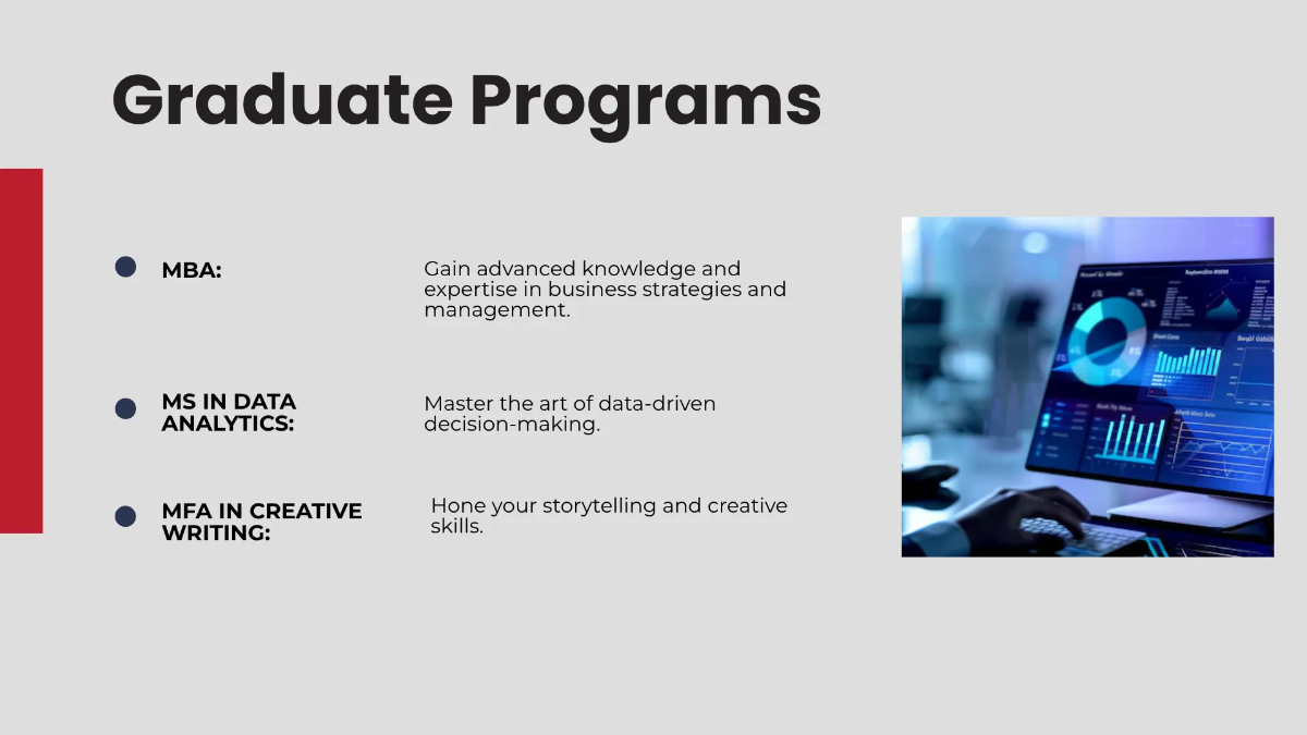 Free College Presentation Template to Edit Online