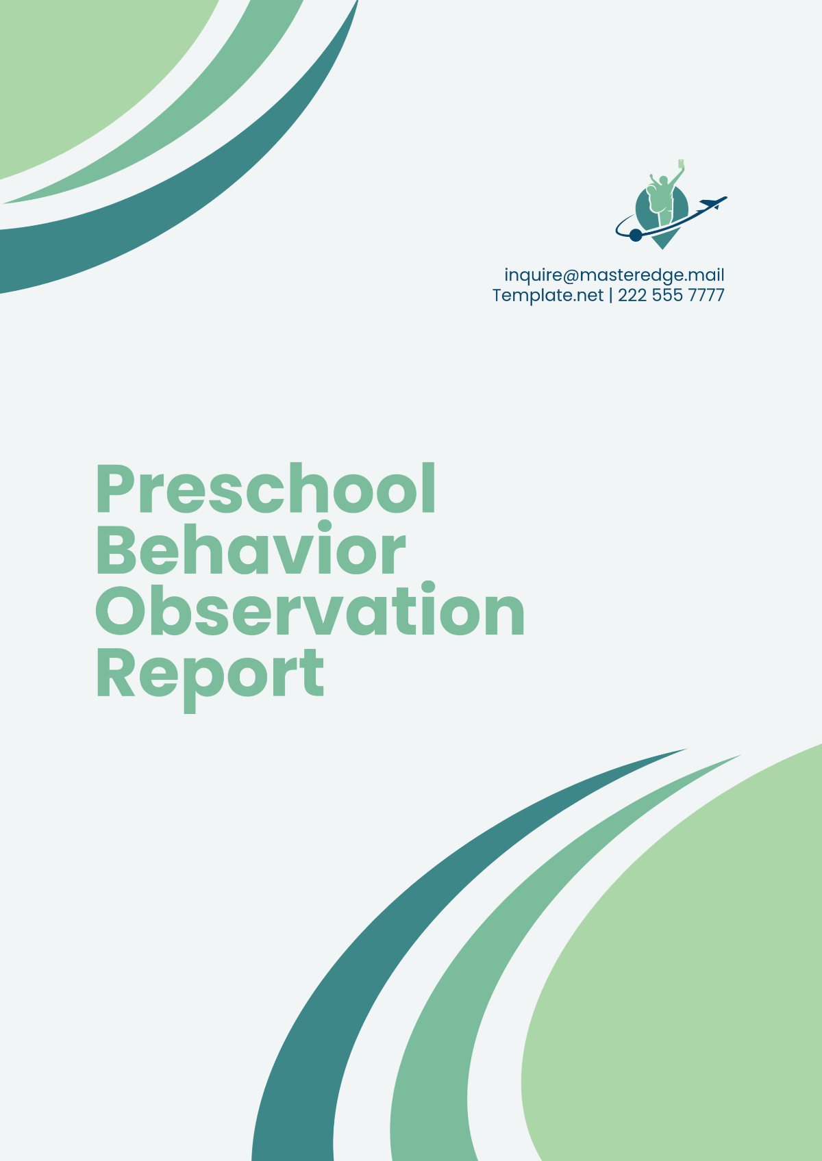 Preschool Behavior Observation Report Template - Edit Online & Download