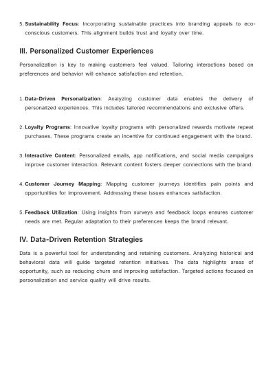 Free Brand Strategy Template to Edit Online