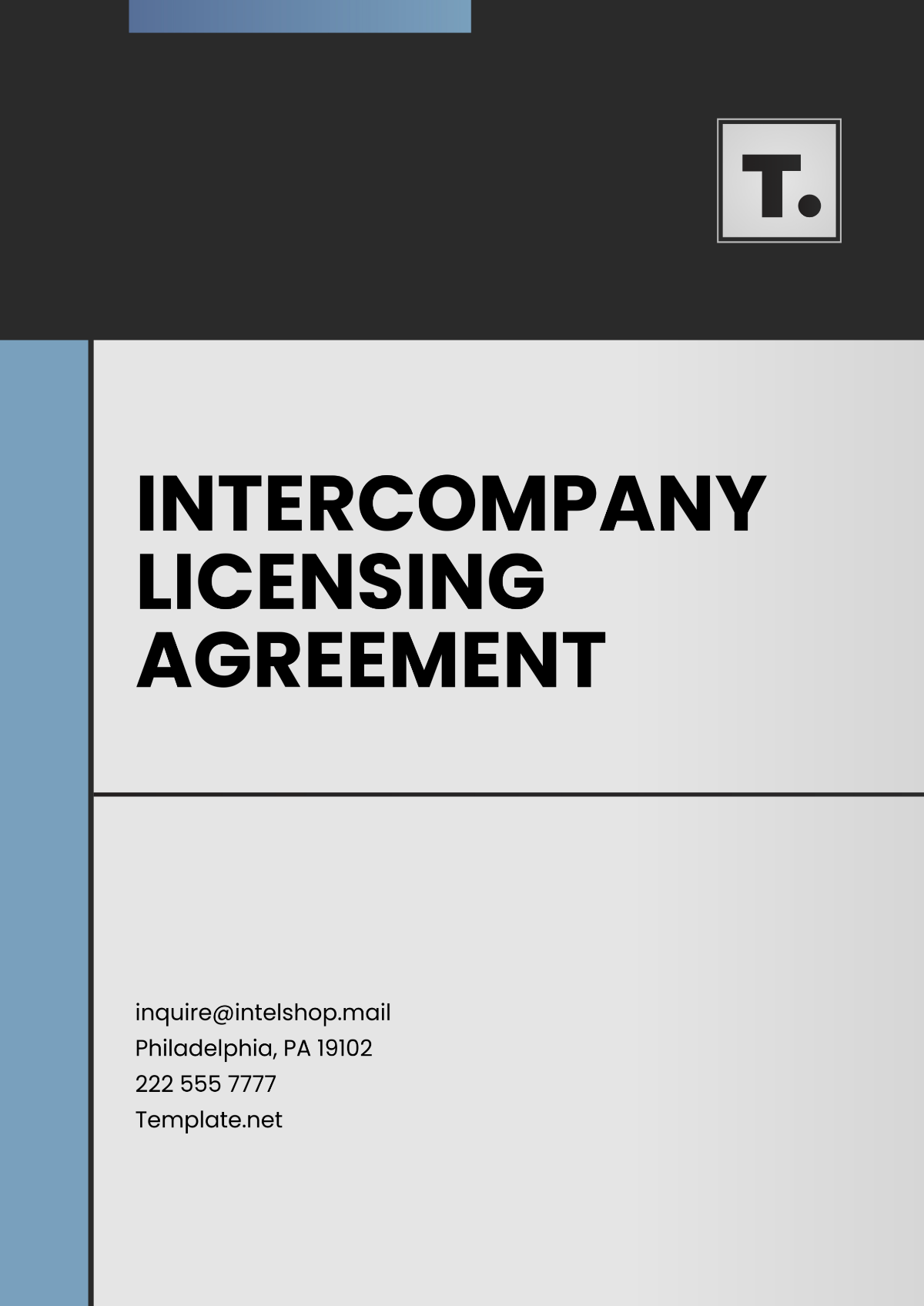 Intercompany Licensing Agreement Template - Edit Online & Download