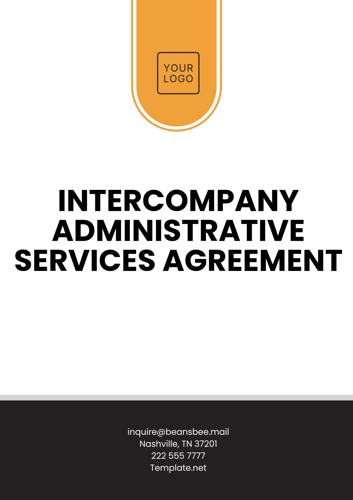 Intercompany Administrative Services Agreement Template - Edit Online & Download