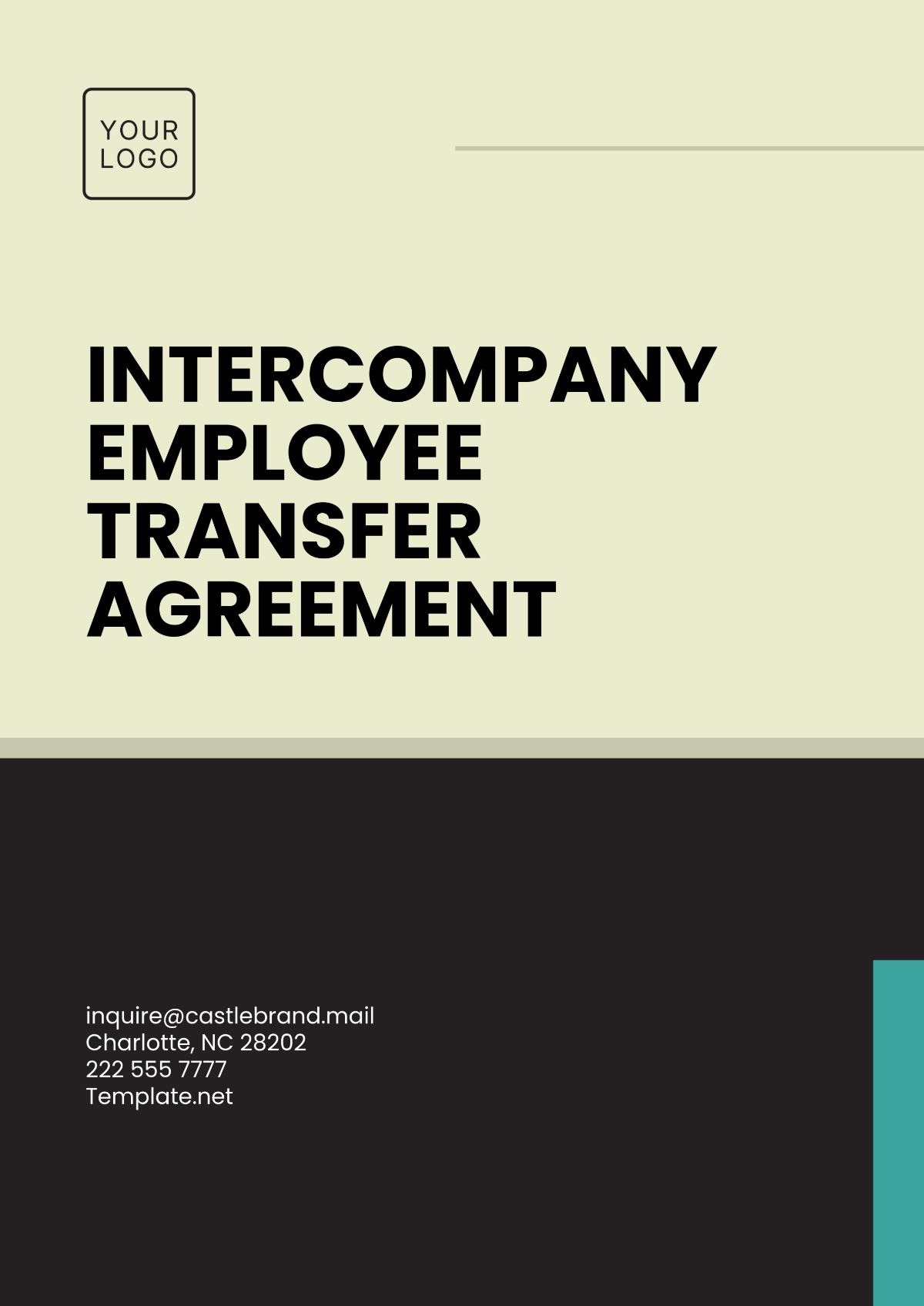 Intercompany Employee Transfer Agreement Template - Edit Online & Download