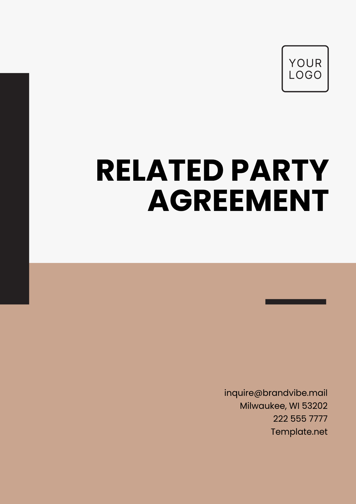 Related Party Agreement Template - Edit Online & Download