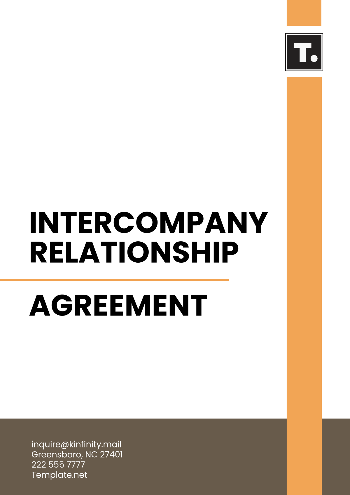 Intercompany Relationship Agreement Template - Edit Online & Download