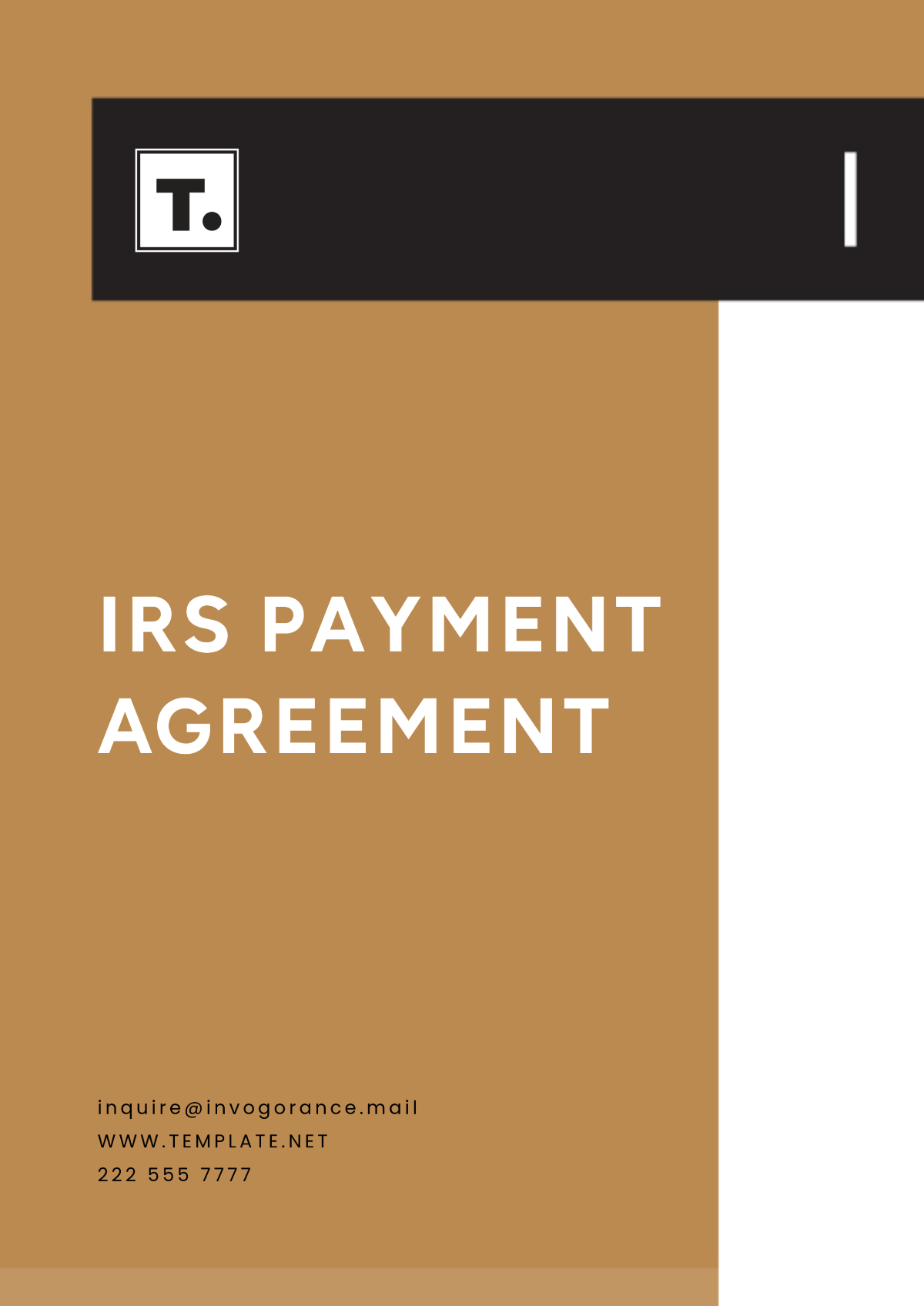 IRS Payment Agreement Template - Edit Online & Download