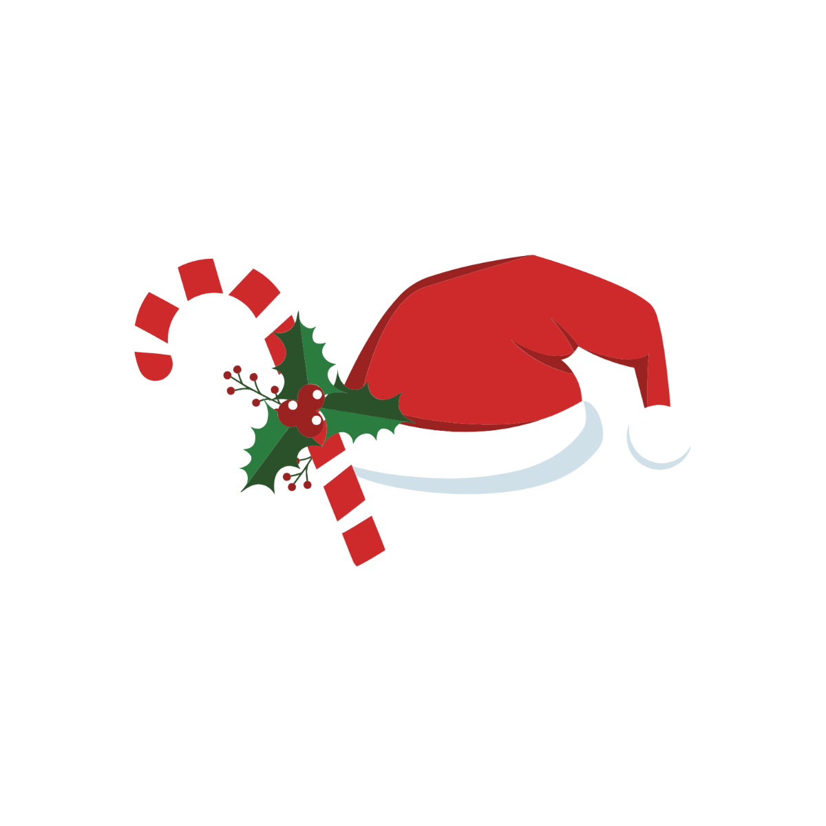 Christmas Santa Hat Clipart