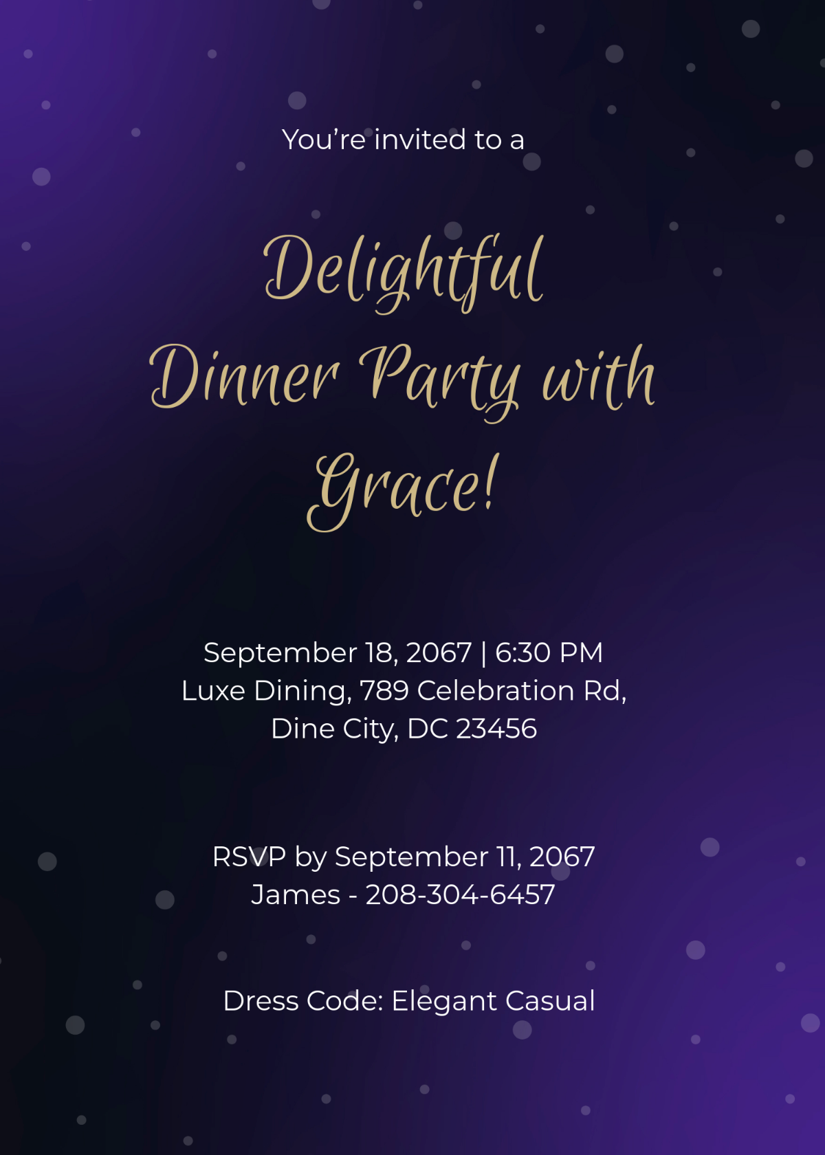 Free Blank Dinner Invitation Template To Edit Online Free Blank Dinner Invitation Template To Edit Online