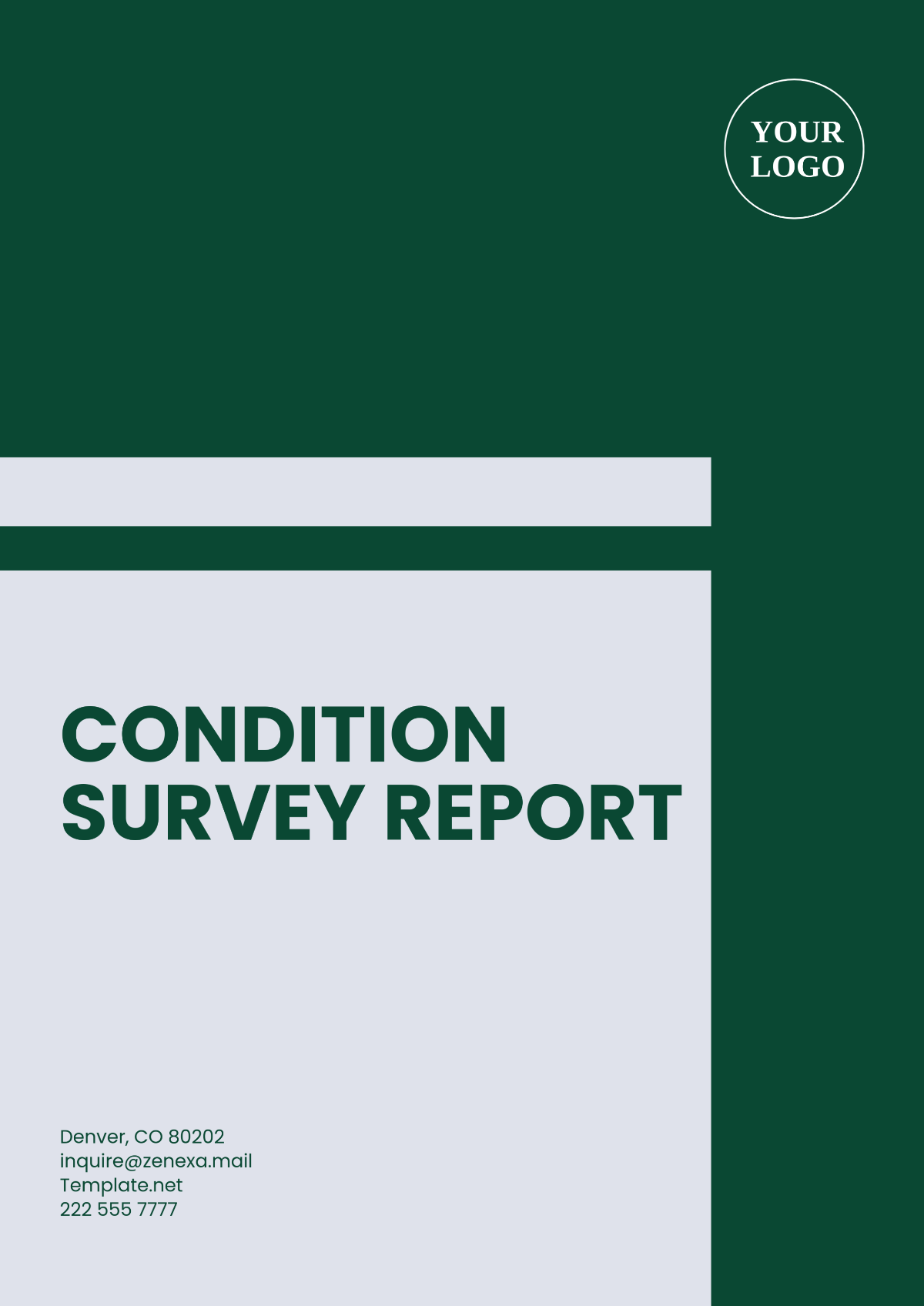 Condition Survey Report Template - Edit Online & Download