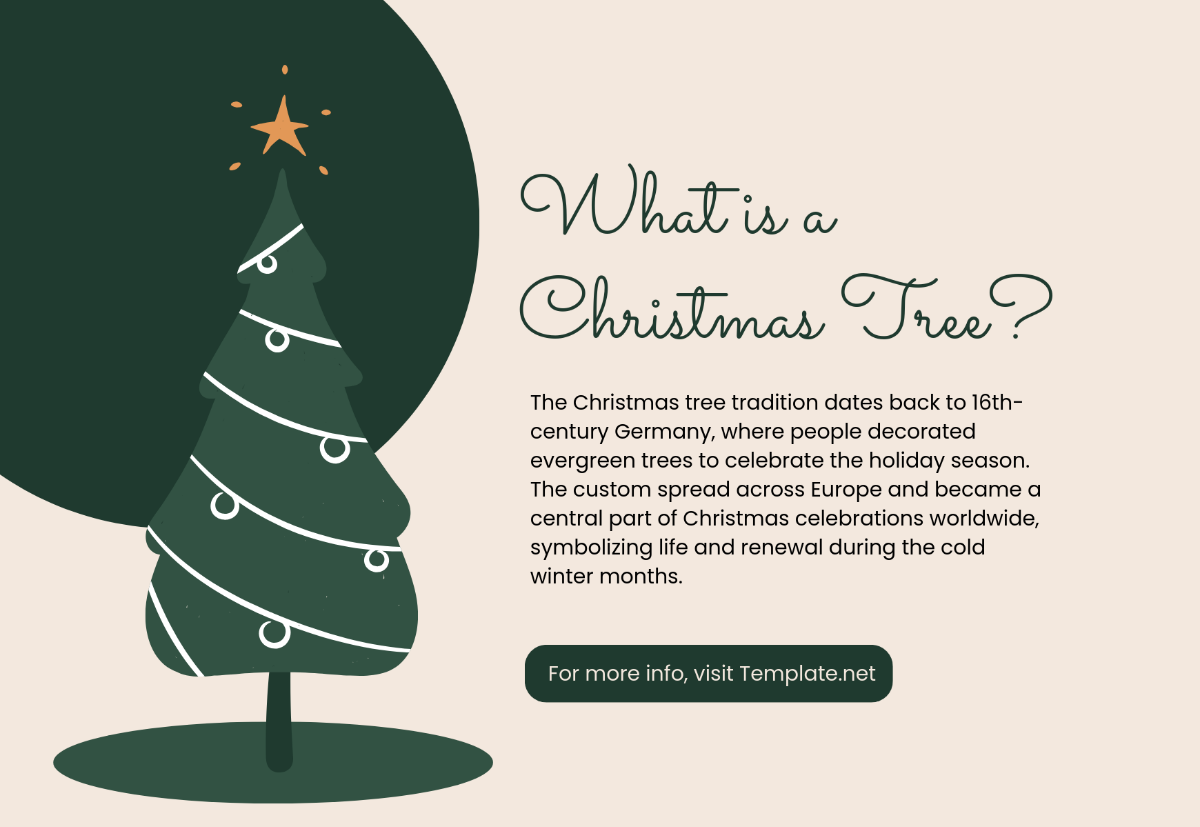 Free What is a Christmas Tree? Template - Edit Online & Download