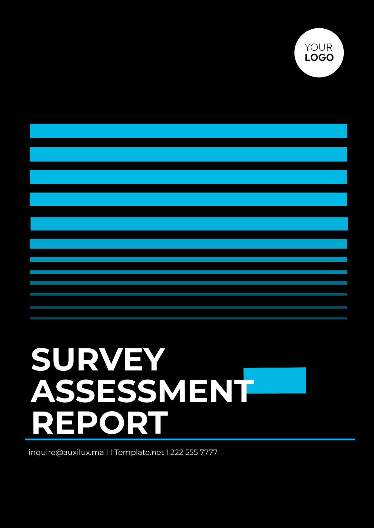 Survey Assessment Report Template - Edit Online & Download