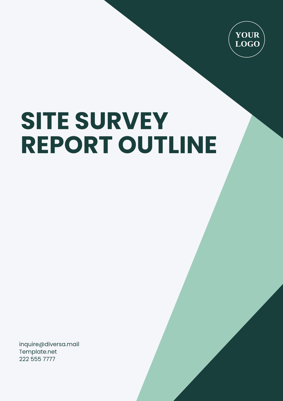 Site Survey Report Outline Template - Edit Online & Download