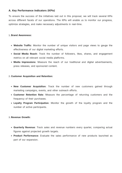 Free Brand Proposal Template to Edit Online