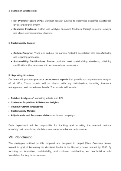 Free Brand Proposal Template to Edit Online