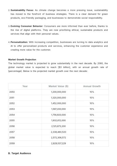 Free Brand Proposal Template to Edit Online