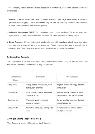 Free Brand Proposal Template to Edit Online