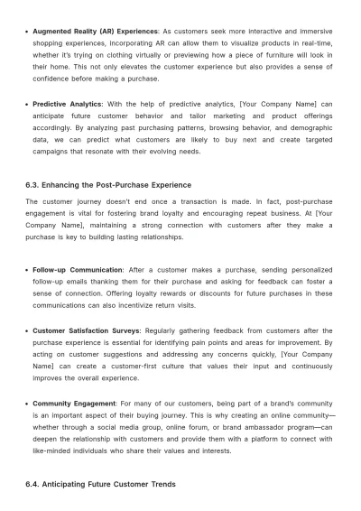 Free Brand Customer Persona Template to Edit Online