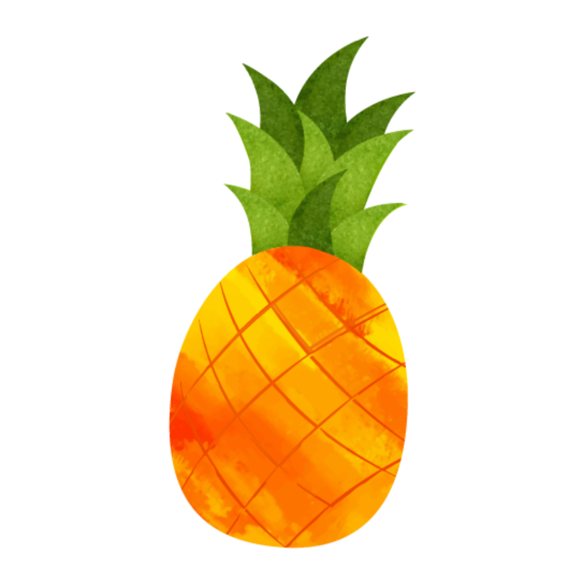 Free Transparent Pineapple Clipart Template - Edit Online & Download