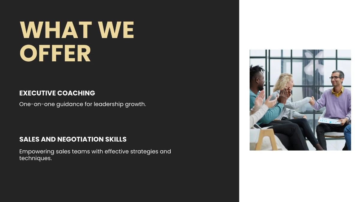 Free Corporate Training Presentation Template to Edit Online