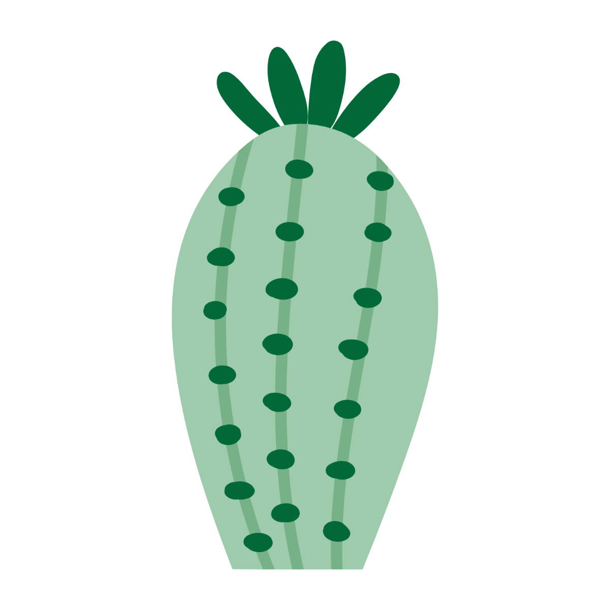 Free Simple Cactus Clipart Template - Edit Online & Download