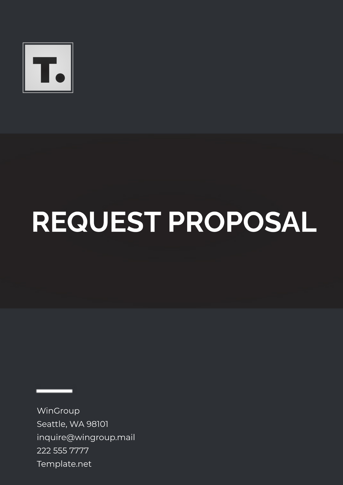 Request Proposal Template - Edit Online & Download