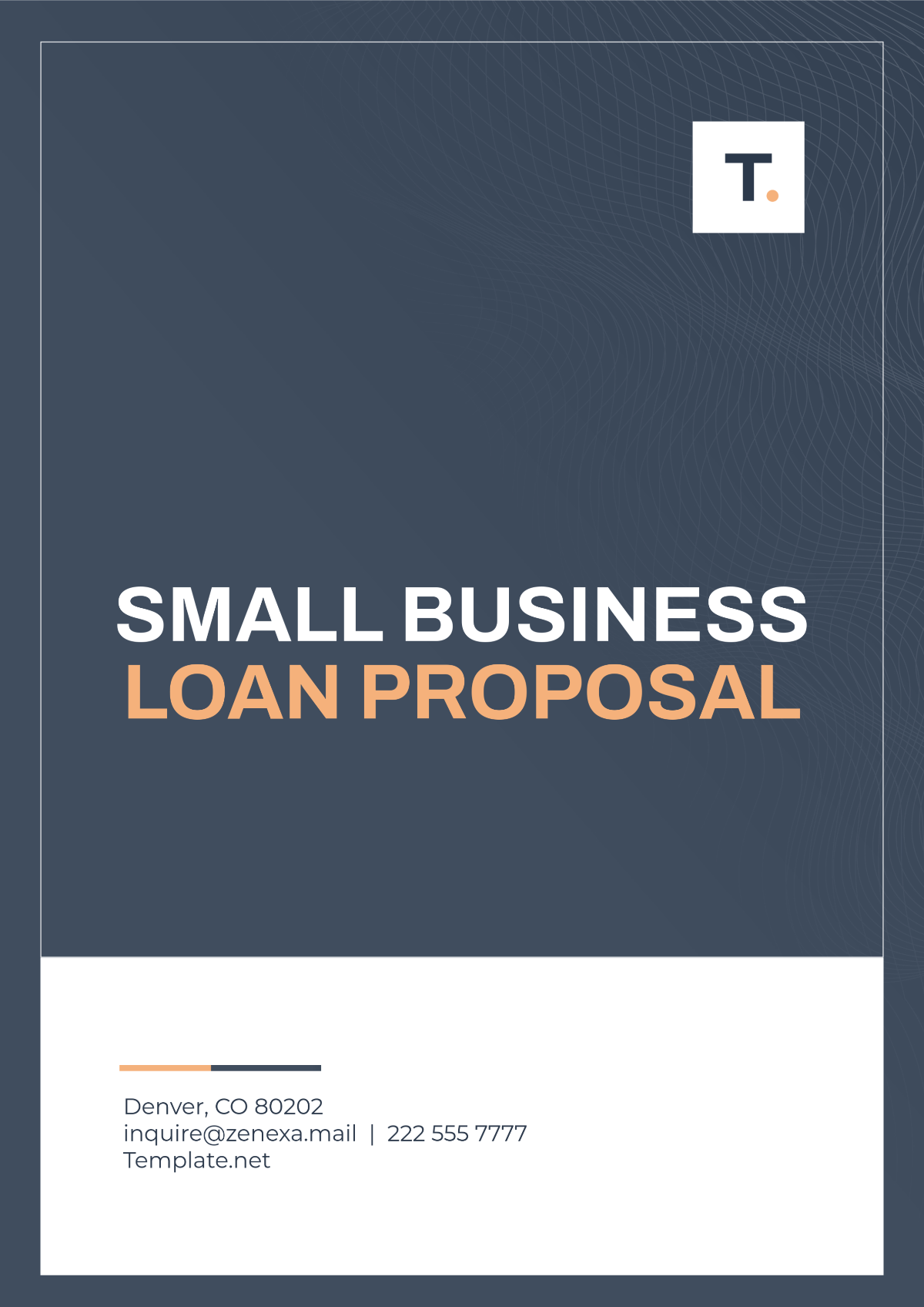 Free Loan Proposal Templates Editable And Printable