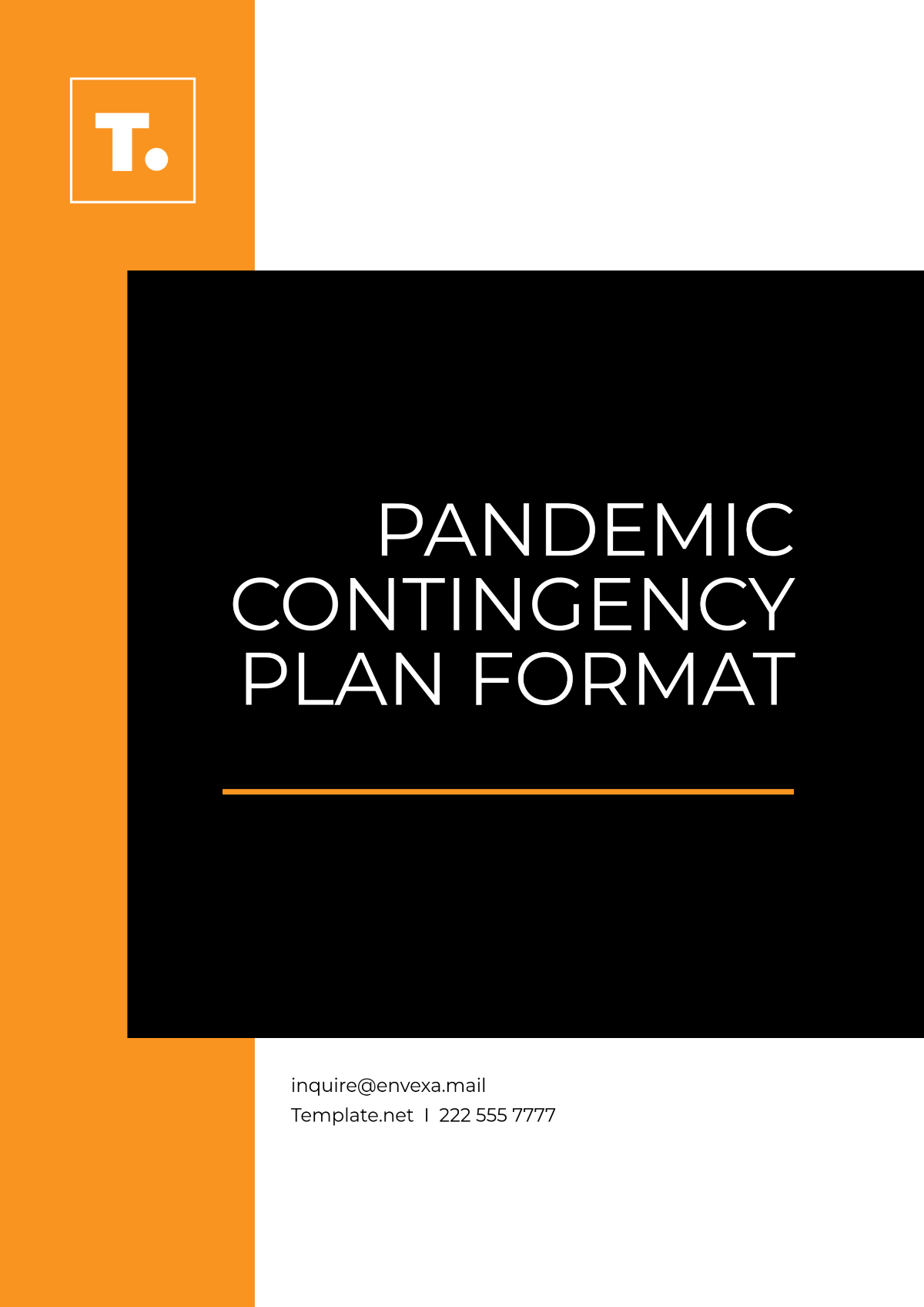 Pandemic Contingency Plan Format Template - Edit Online & Download