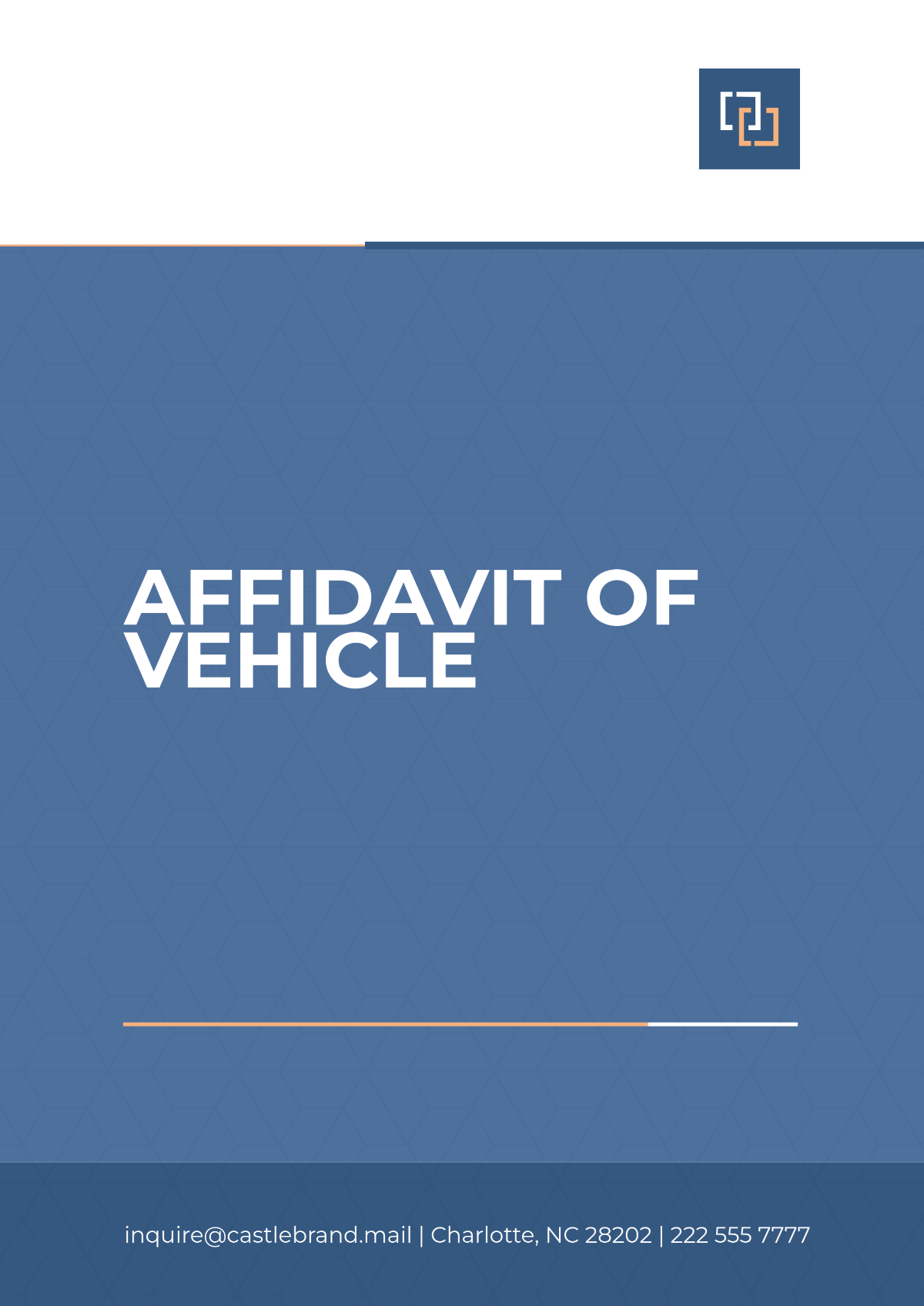 Affidavit of Vehicle Template - Edit Online & Download