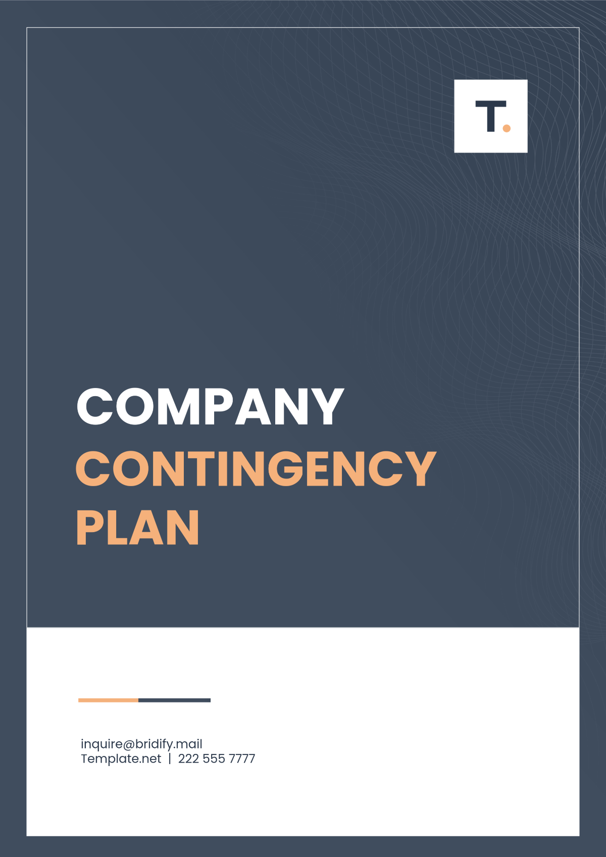 Company Contingency Plan Template - Edit Online & Download