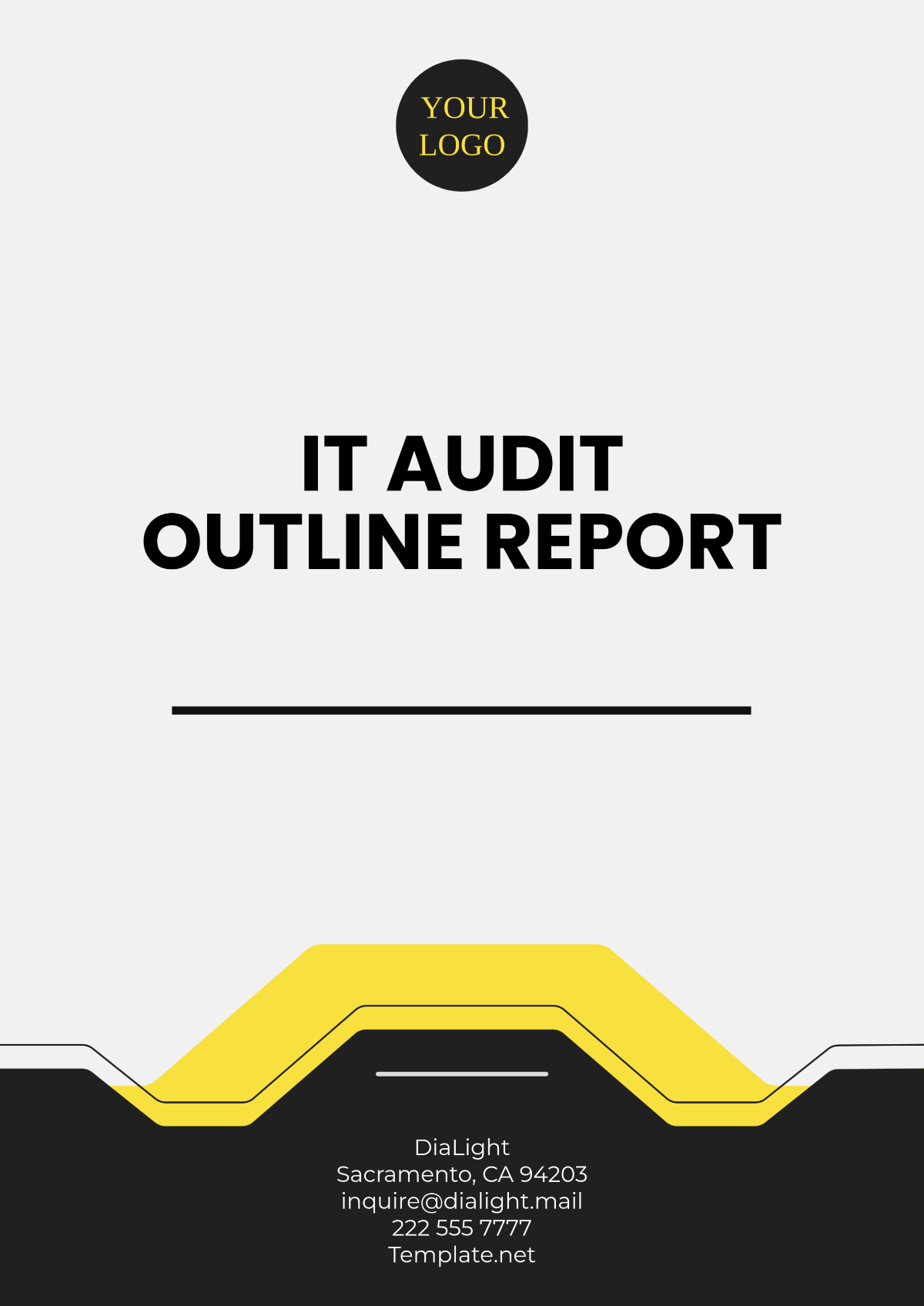 IT Audit Outline Report Template - Edit Online & Download