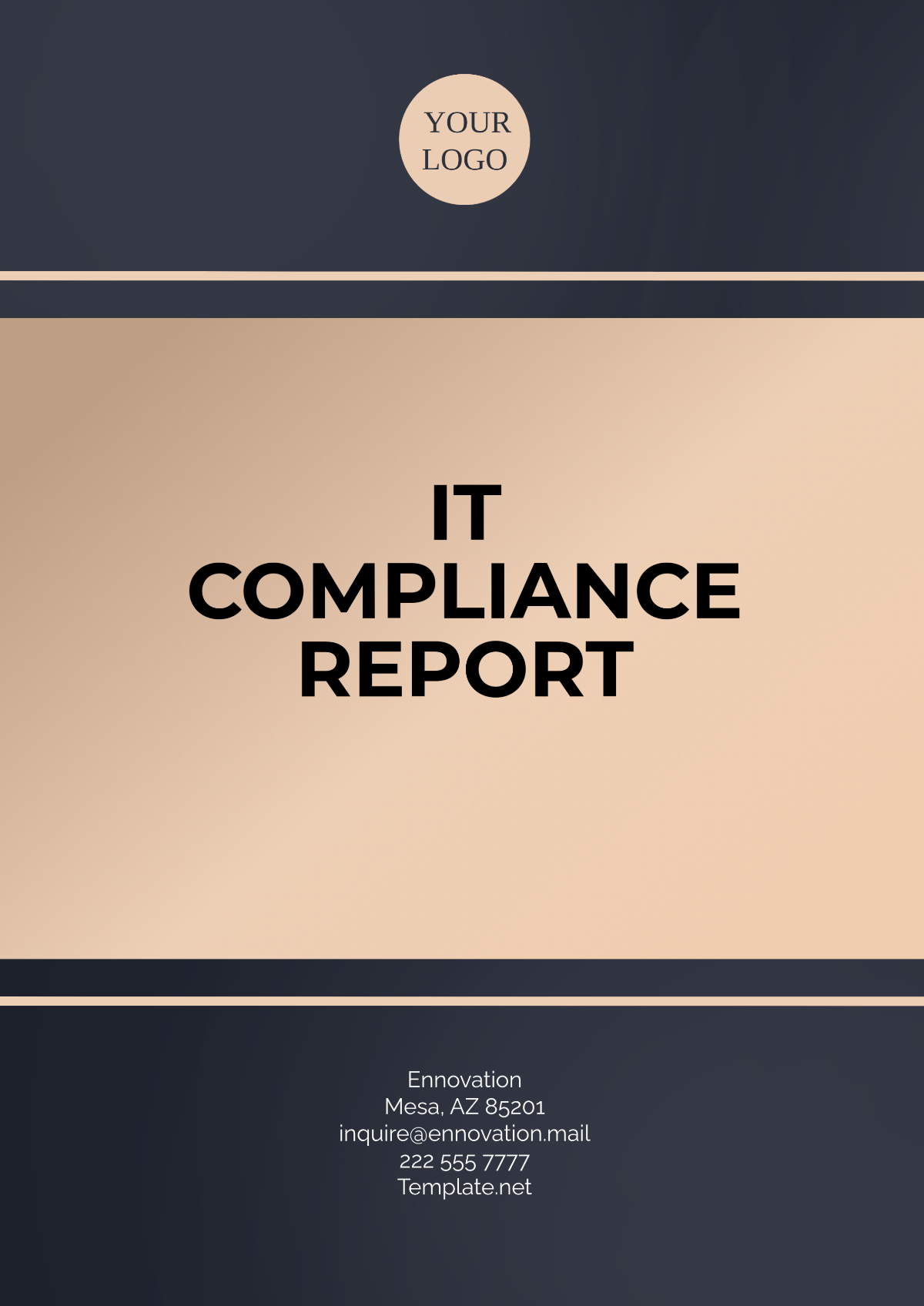 IT Compliance Report Template - Edit Online & Download