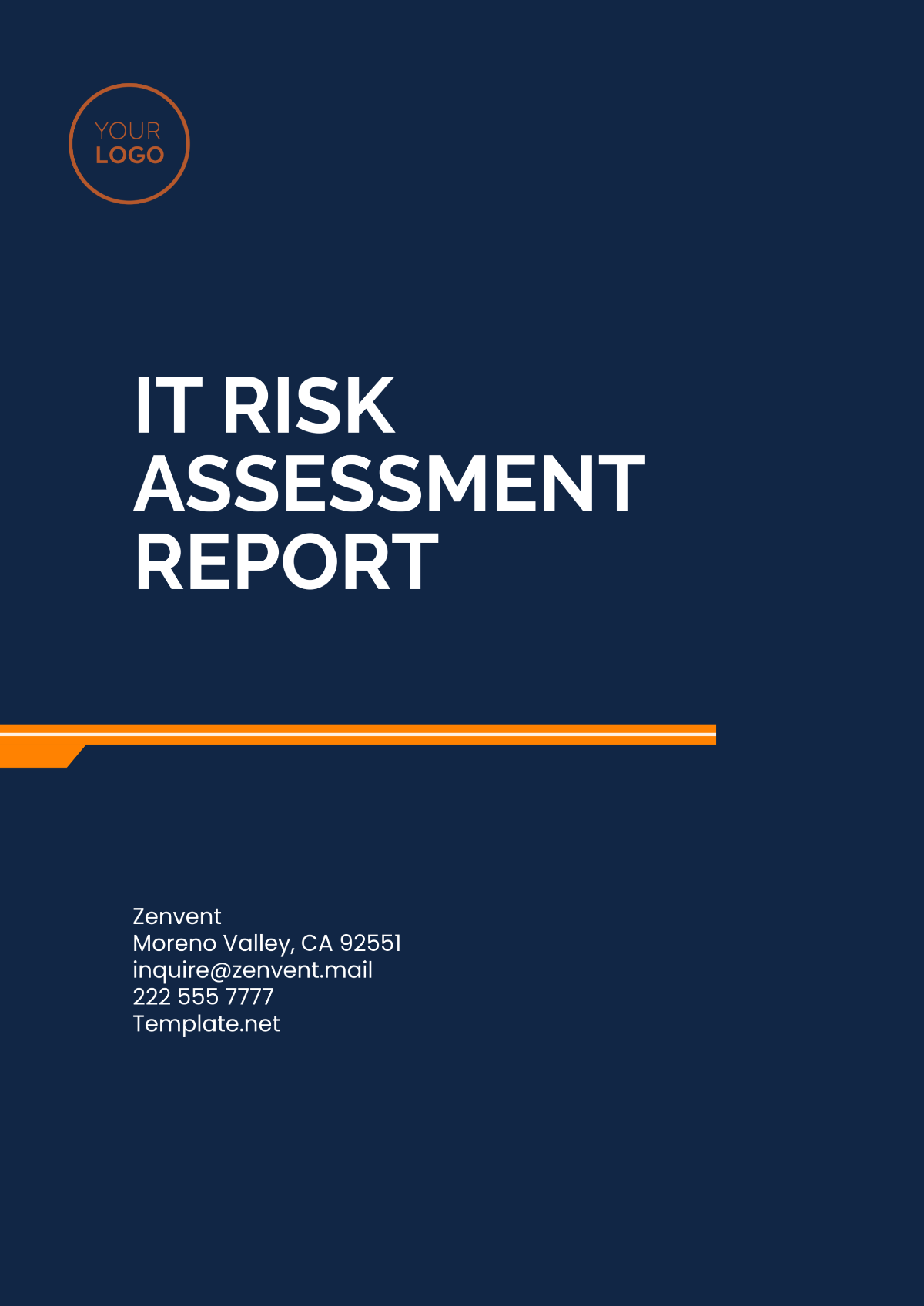 IT Risk Assessment Report Template - Edit Online & Download