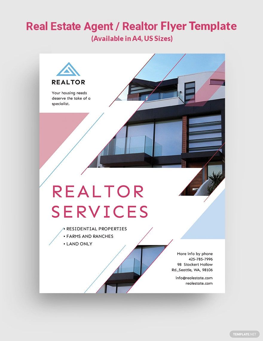 real-estate-agentrealtor-flyer