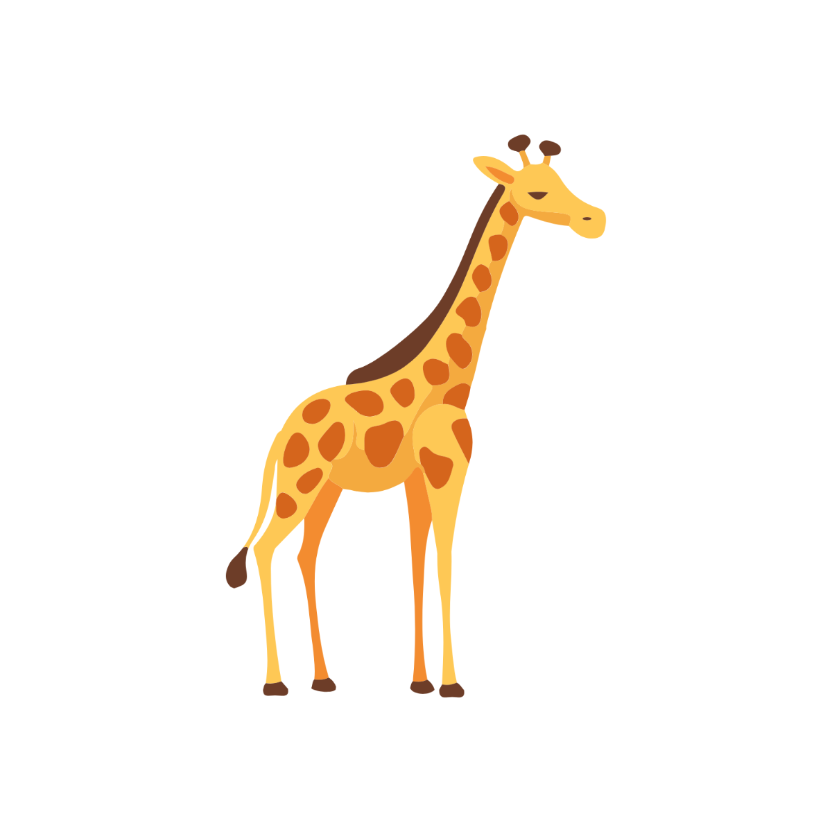 Free Giraffe Clipart Template - Edit Online & Download