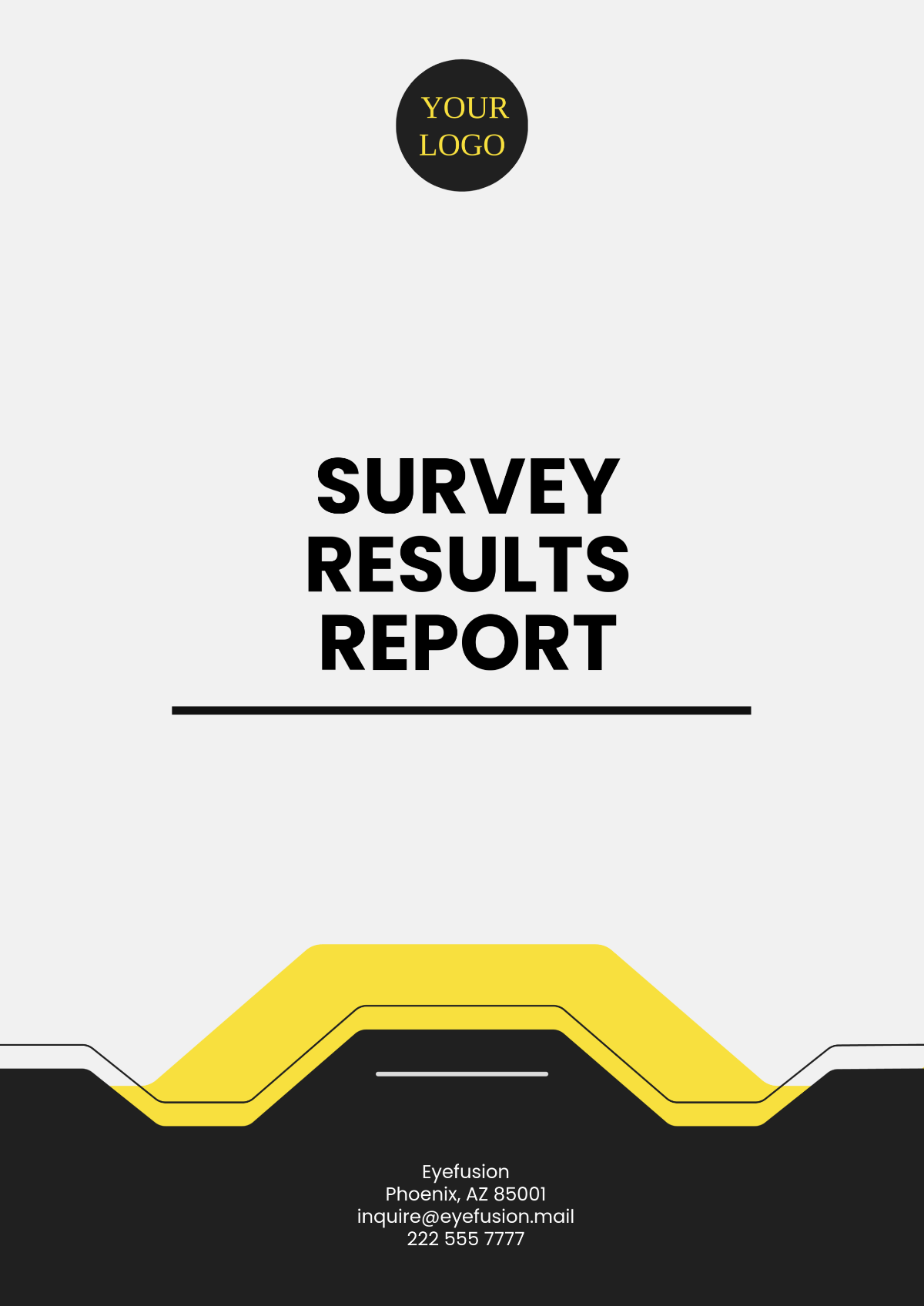 Survey Results Report Template - Edit Online & Download