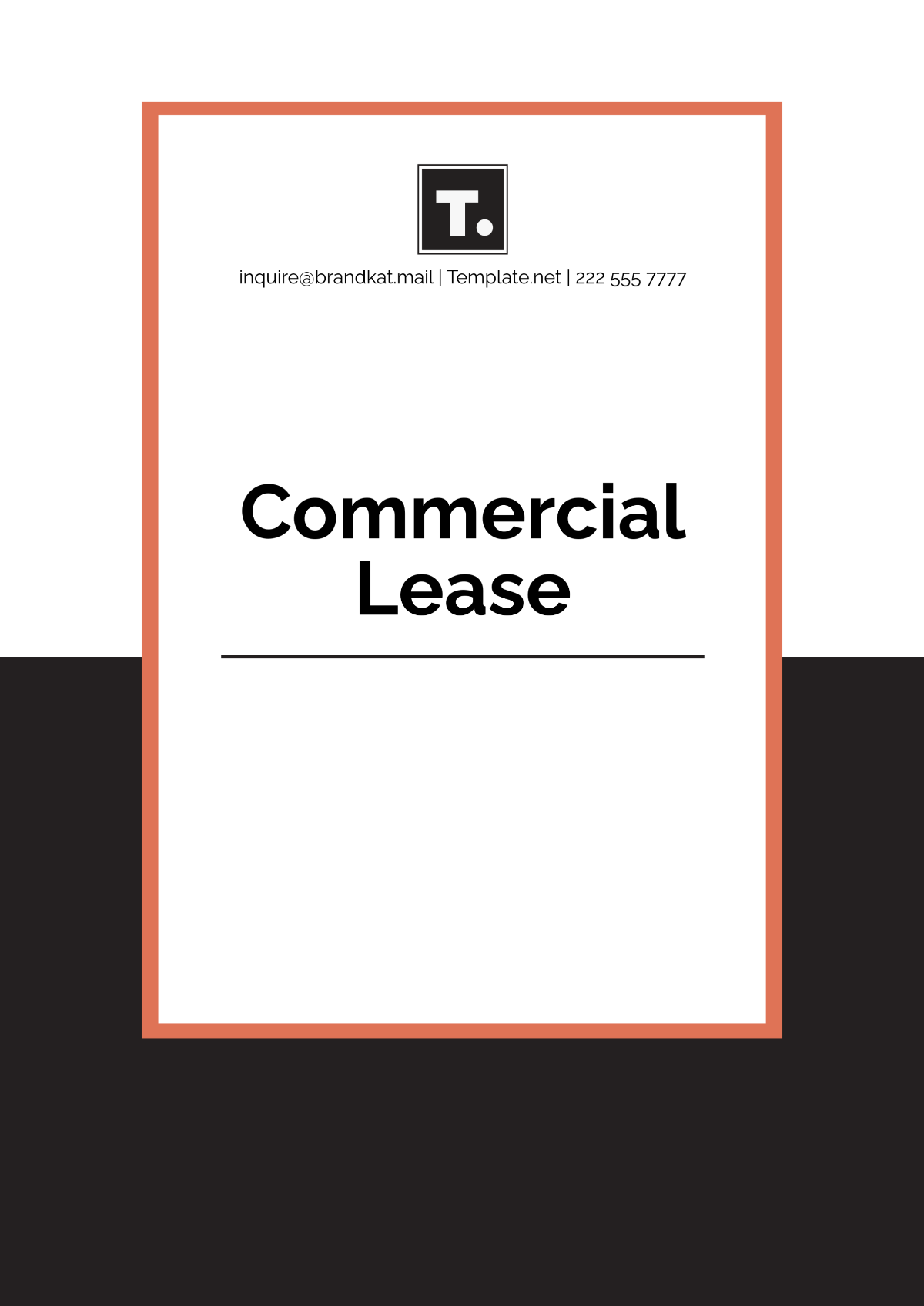 Commercial Lease Template - Edit Online & Download