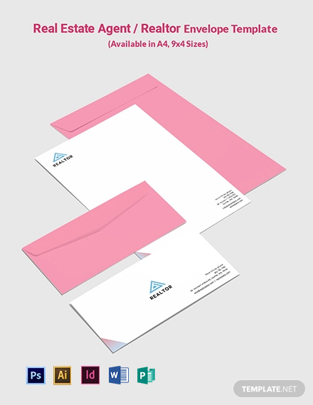 Business Envelope Template Illustrator