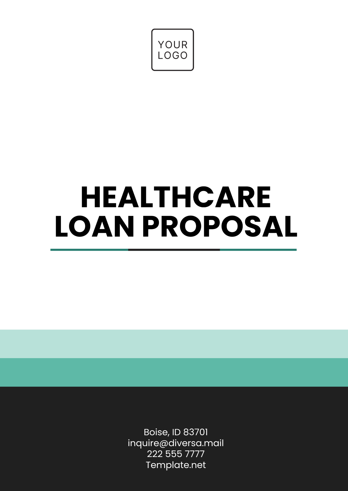 Healthcare Loan Proposal Template - Edit Online & Download