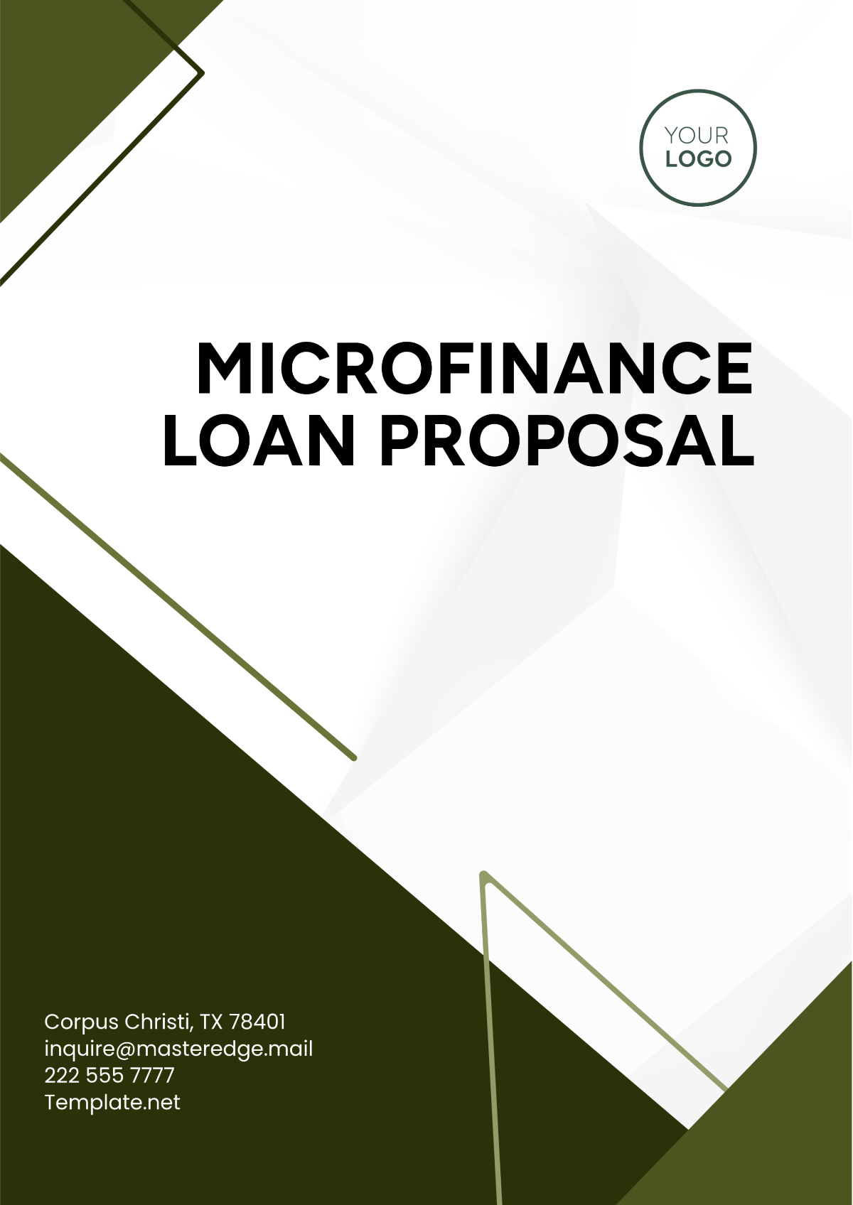 Microfinance Loan Proposal Template - Edit Online & Download