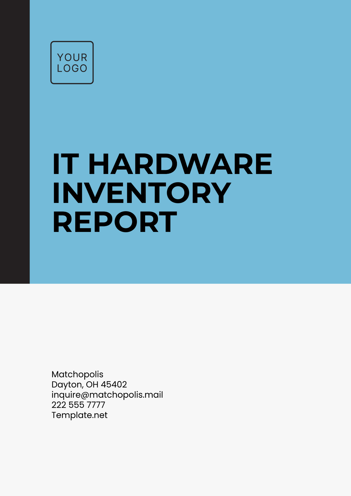 IT Hardware Inventory Report Template - Edit Online & Download