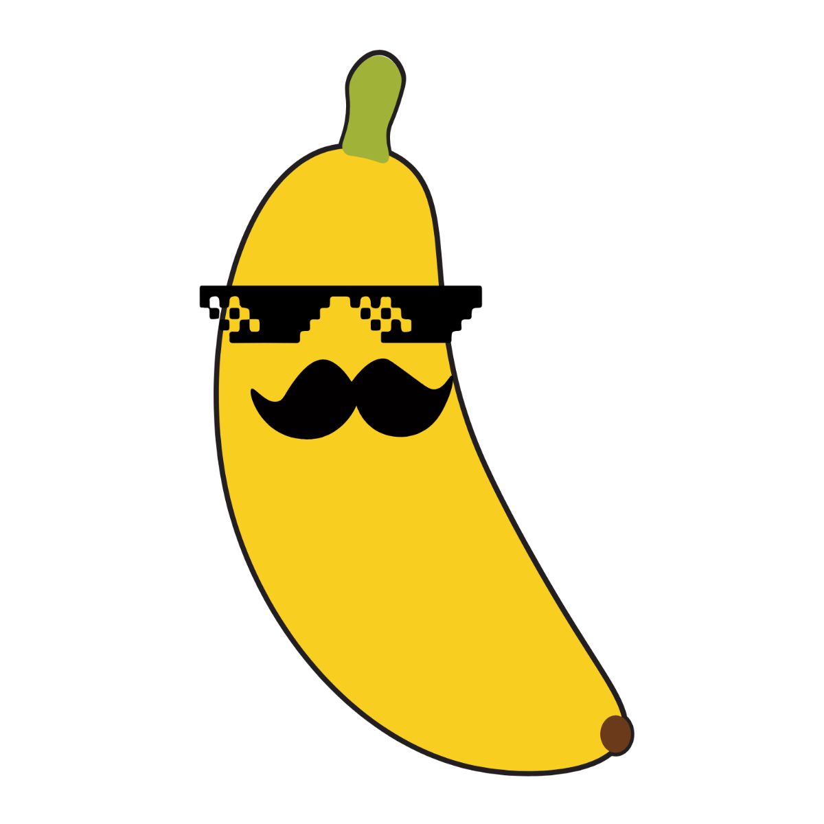 Funny Banana Clipart - Edit Online | Template.net